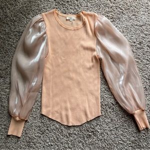 Boutique Balloon Sleeve Blouse